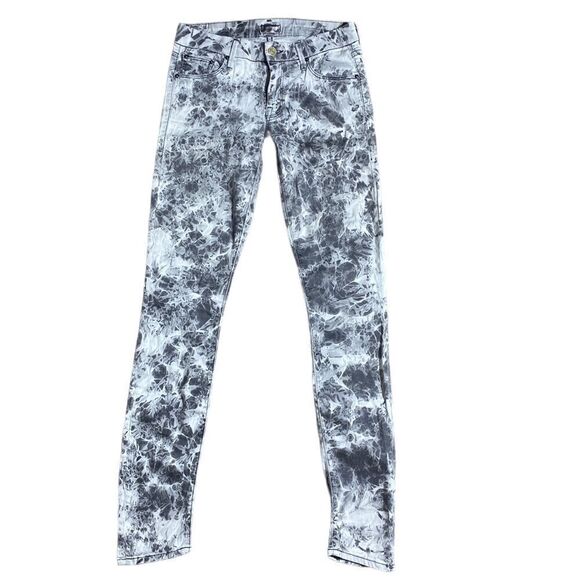 MOTHER the looker rebel at night tie dye pants size 26 skinny - Picture 6 of 8